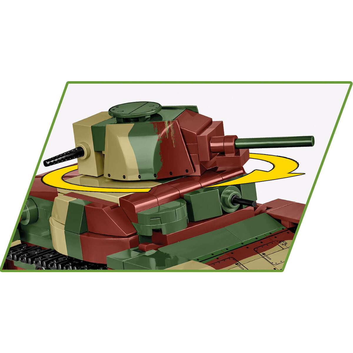 Tanque COBI Tipo 95 Ha-Go: Set n.° 3115