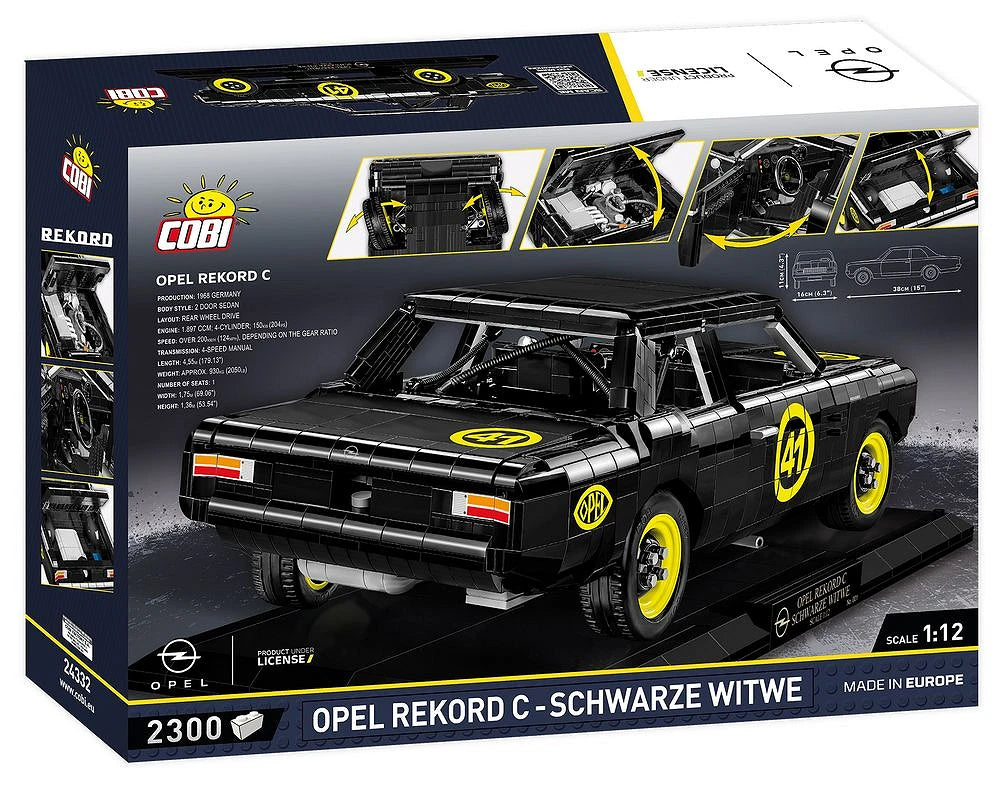 COBI Opel Rekord C Schwarze Witwe Limited Edition: Set #24332