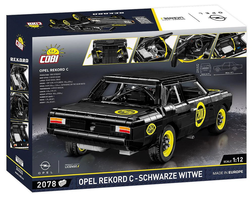 COBI Opel Rekord C Schwarze Witwe: Set #24333