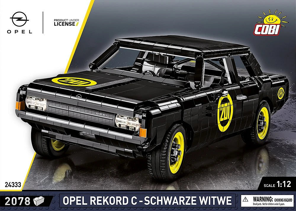 COBI Opel Rekord C Schwarze Witwe: Set #24333