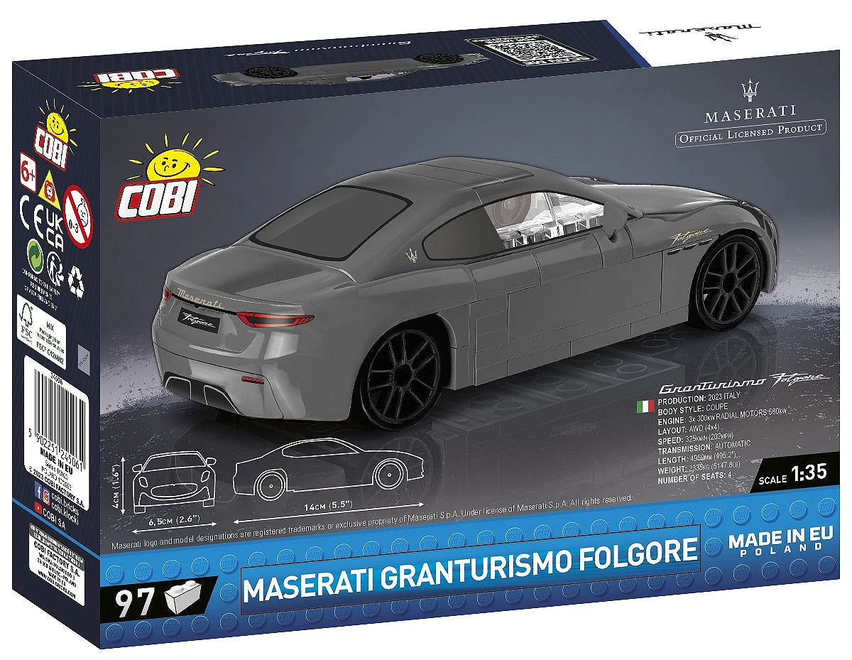 COBI Maserati GranTurismo Folgore: Set #24506