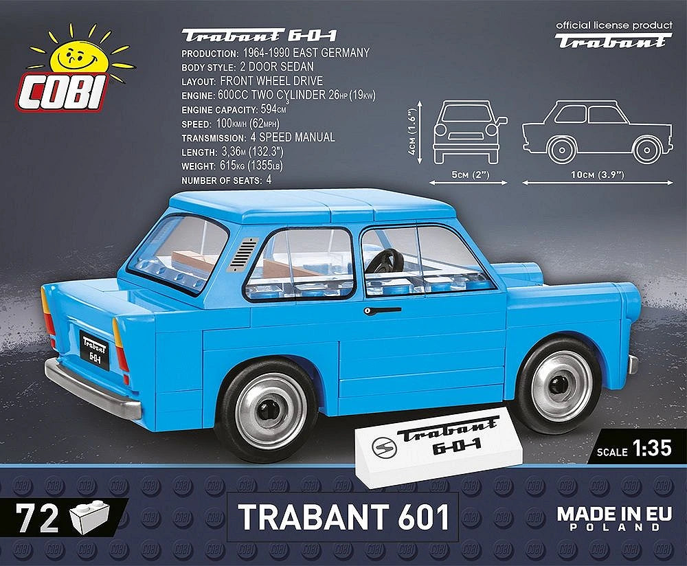 COBI Trabant 601: Set #24539