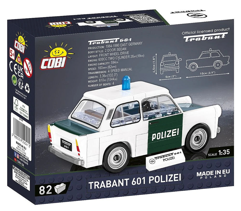 COBI Trabant 601 Polizei: Set #24541