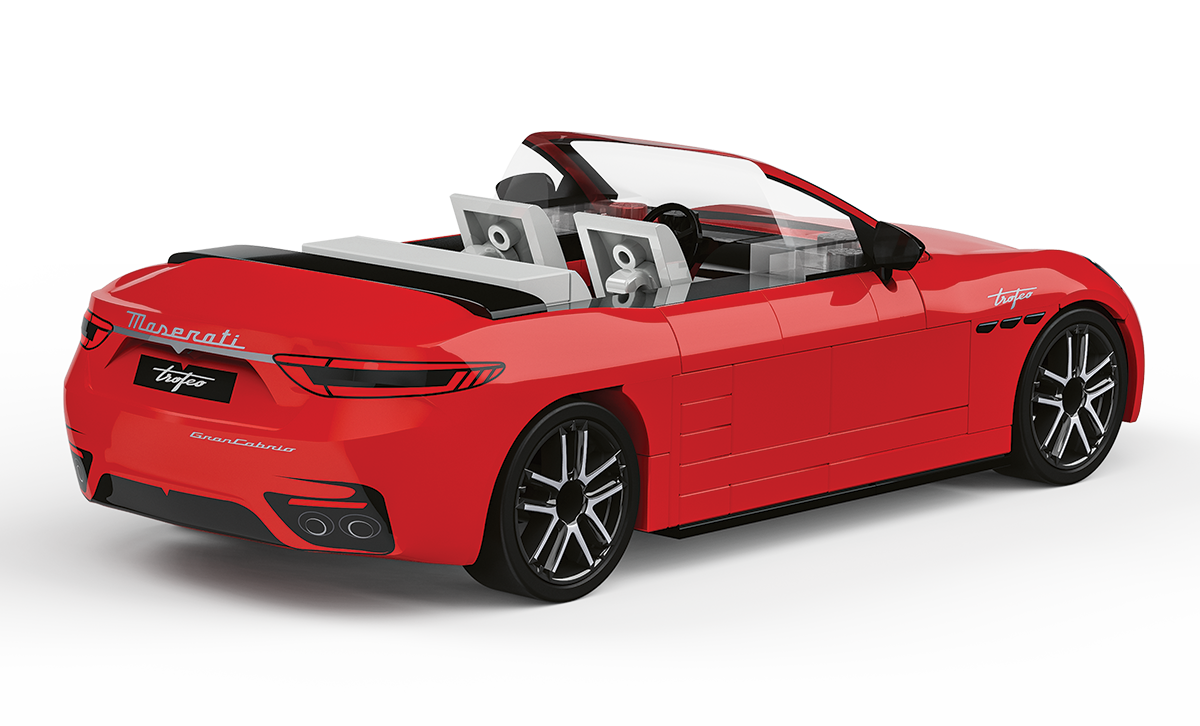 COBI Maserati Grancabrio Trofeo Convertible Car: Set #24578