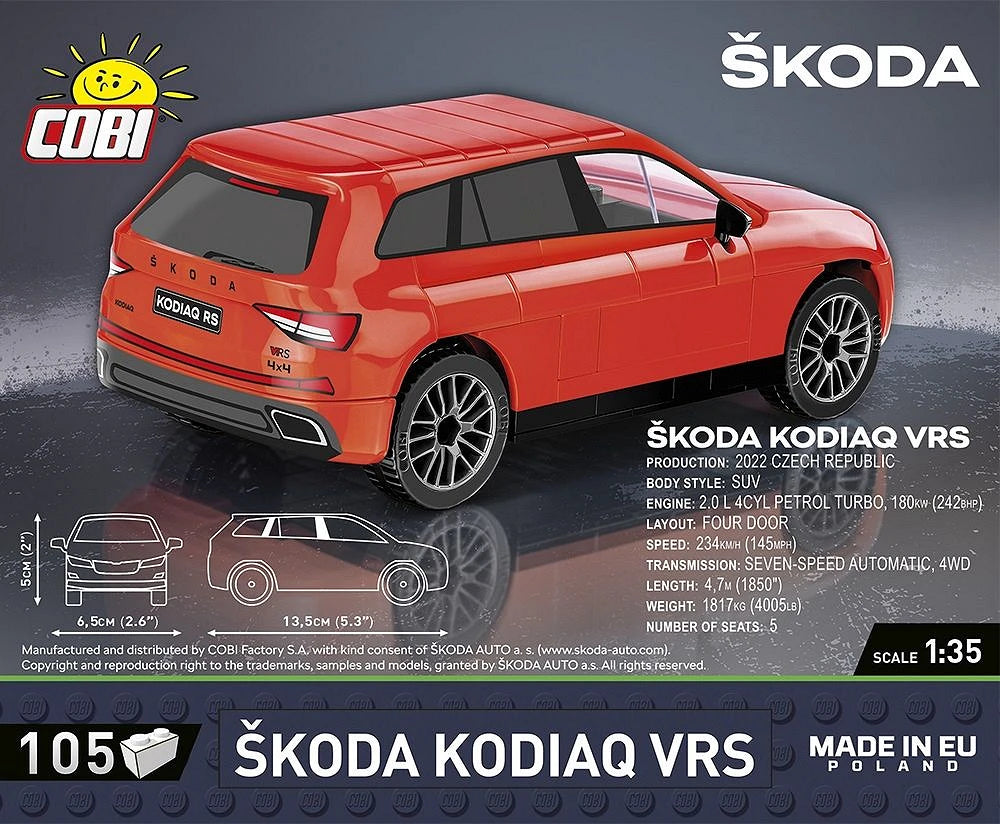 COBI Škoda Kodiaq VRS: Set #24584
