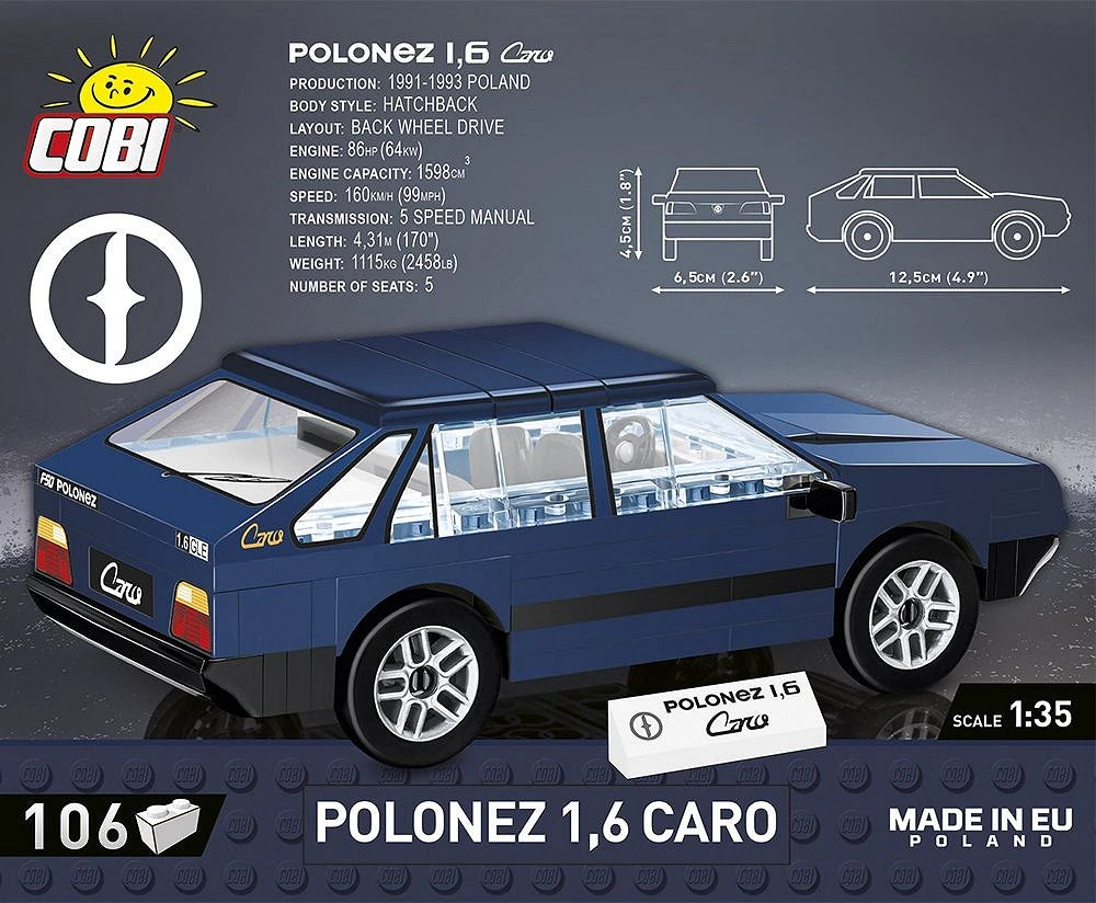 COBI Polonez 1.6 Caro: Set #24589