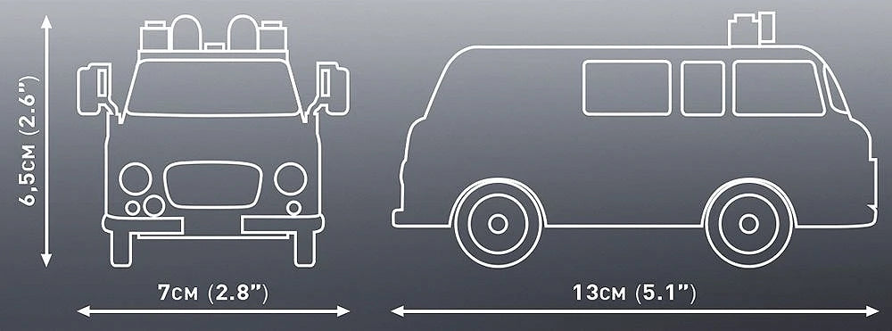 COBI Barkas B1000 Krankenwagen: Set #24595