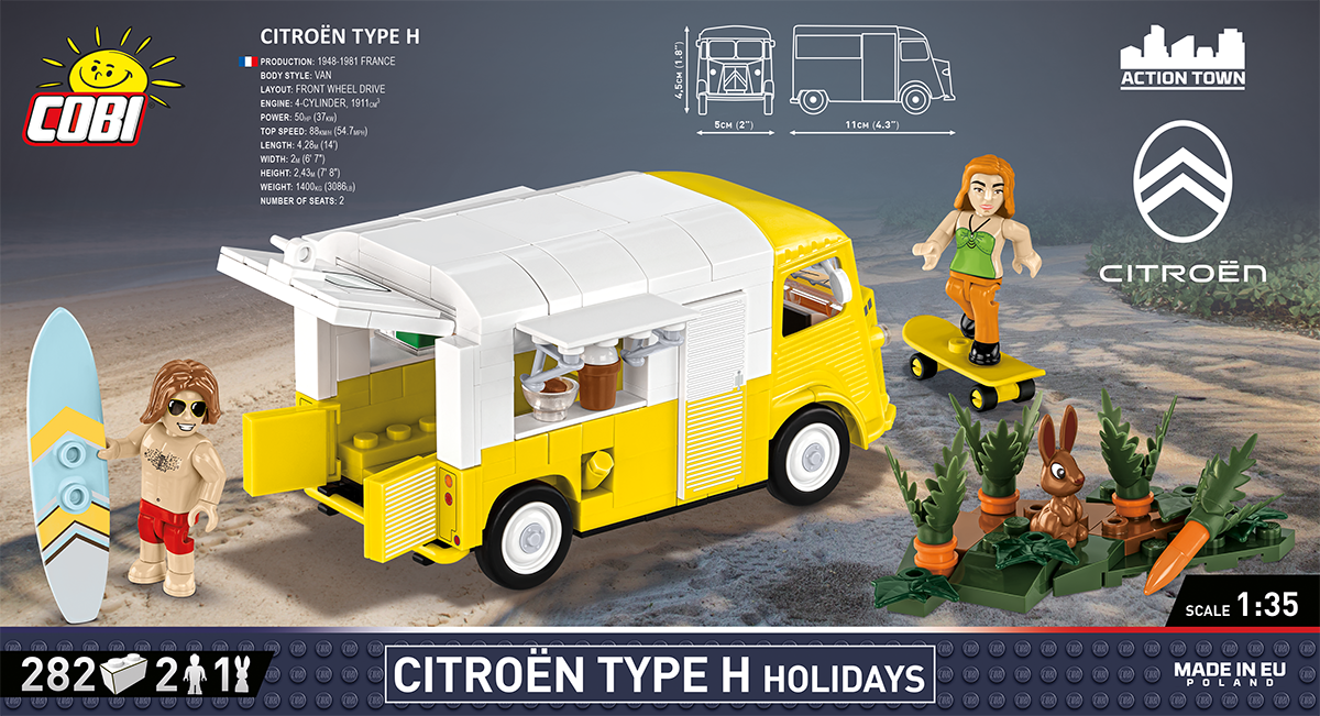 COBI Citroën Type H Holidays: Set #24626
