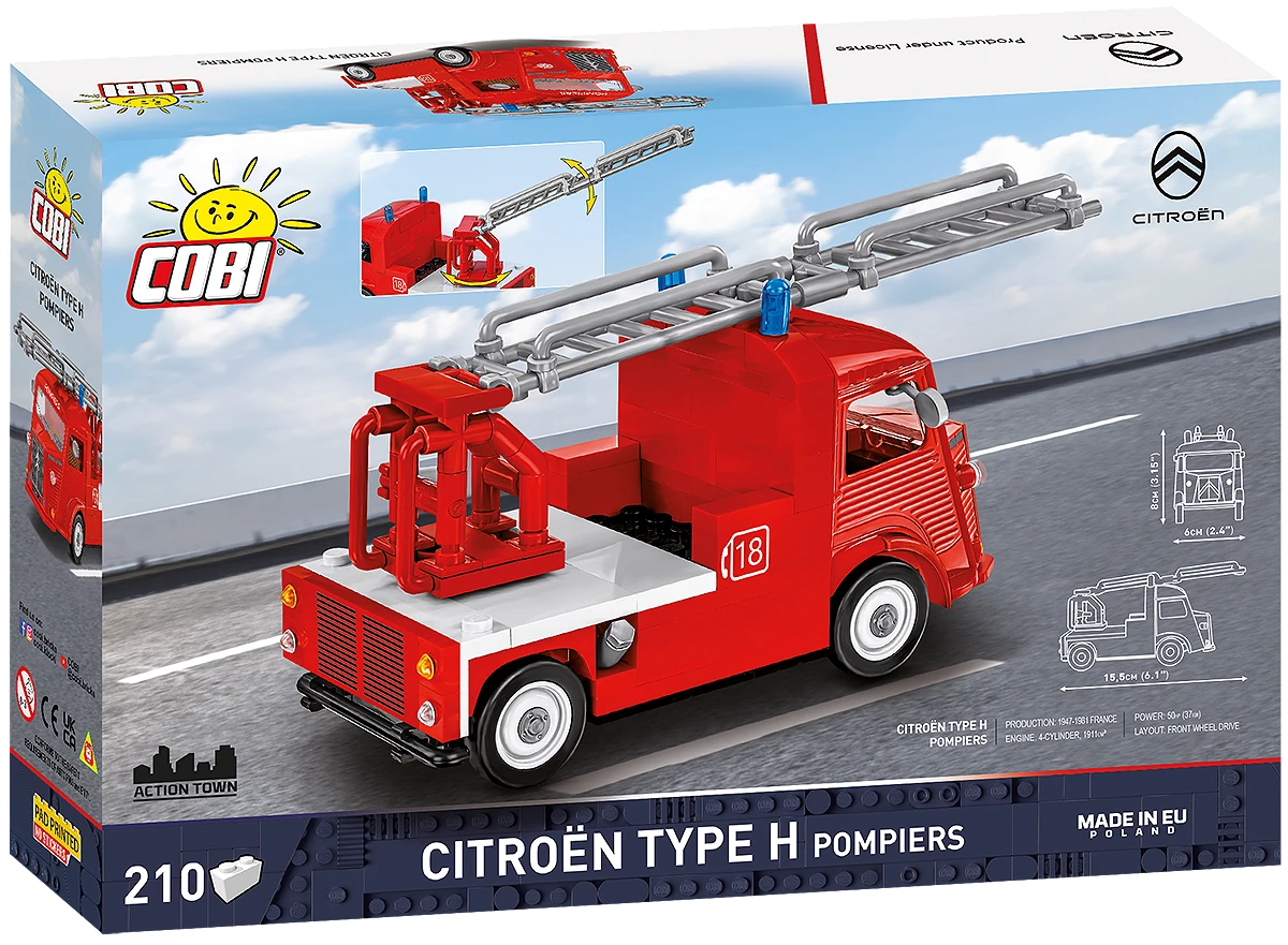 COBI Citroën Type H Pompiers: Set #24628