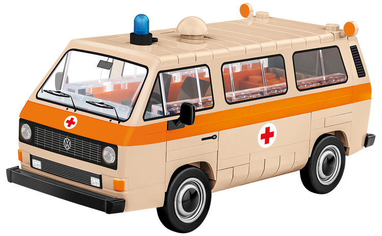 Furgoneta COBI Volkswagen T3 Krankenwagen (Ambulancia): Set #24636