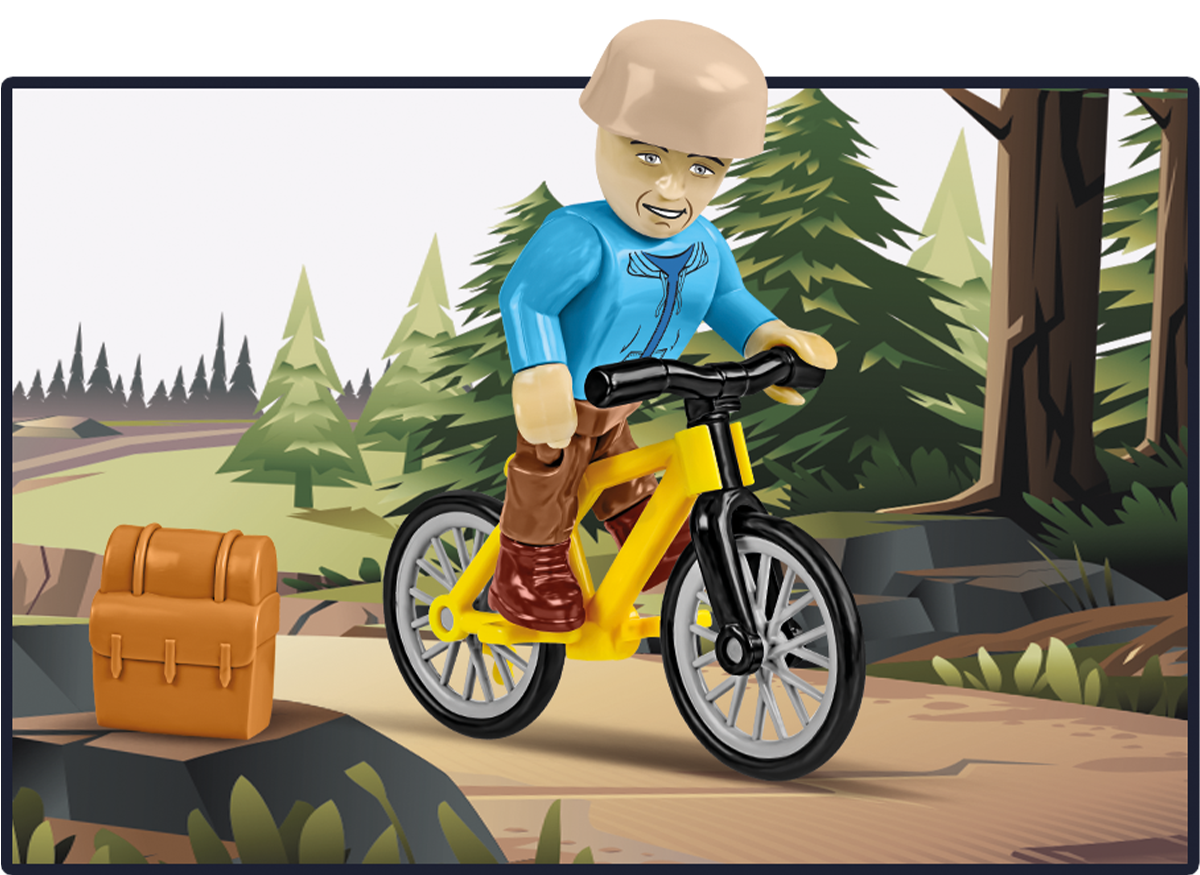 Furgoneta camper COBI Volkswagen T3: Juego #24638 