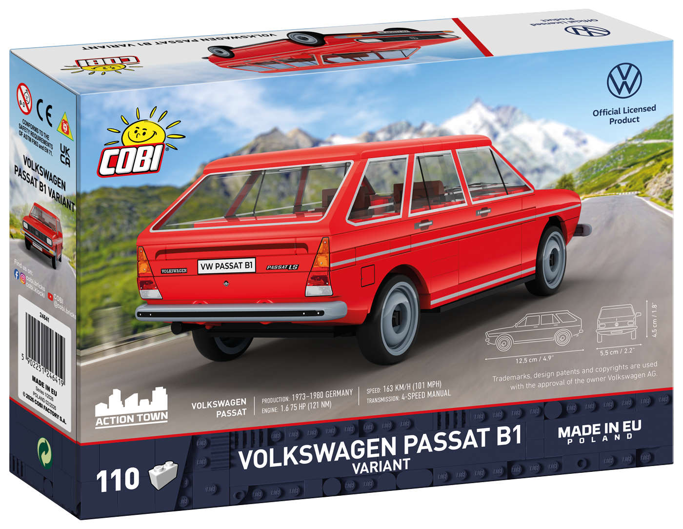 COBI Volkswagen Passat B1 Variant Car: Set #24641