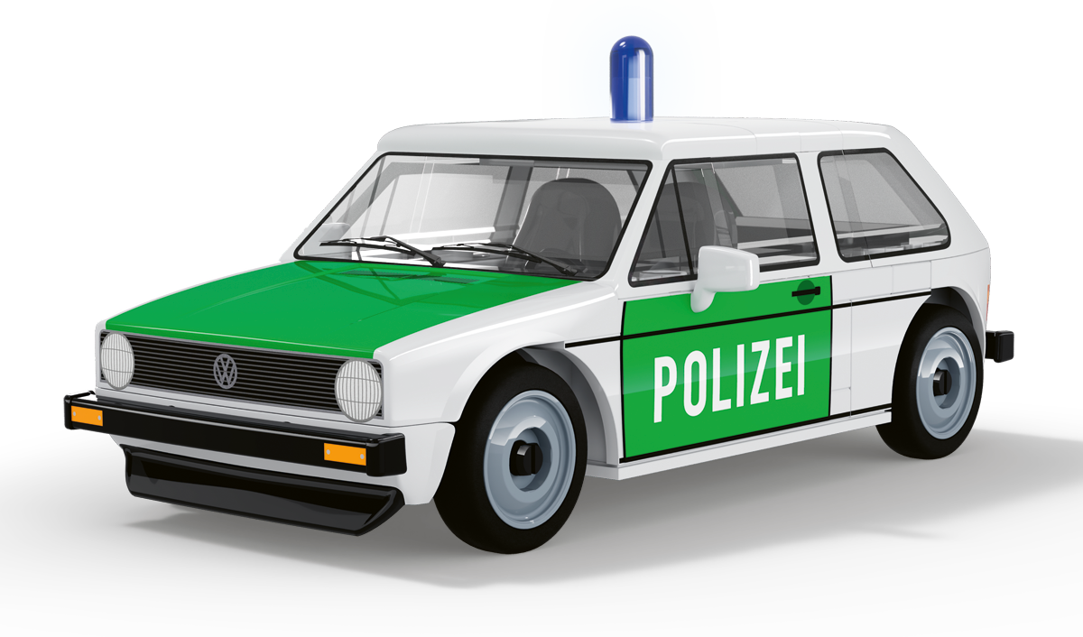COBI Volkswagen Golf (1974) Polizei Car: Set #24642