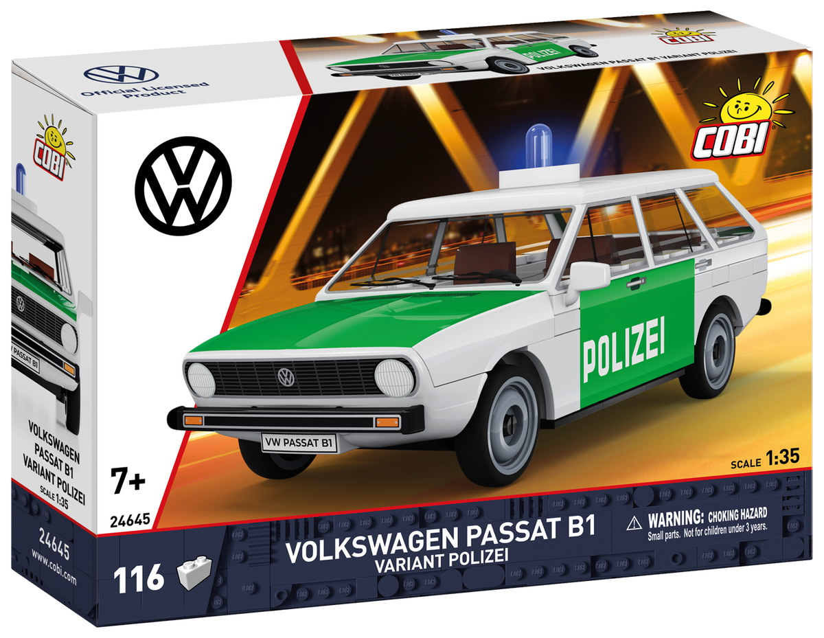 COBI Auto Volkswagen Passat B1 Polizei: Set #24645