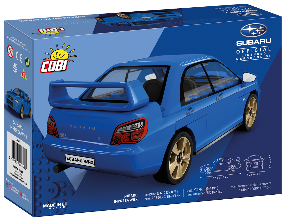 COBI Subaru Impreza WRX Car: Set #24648