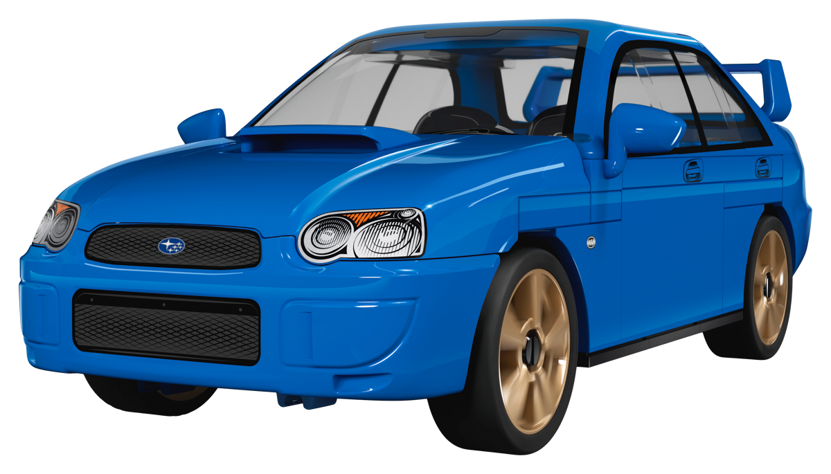 COBI Subaru Impreza WRX Car: Set #24648