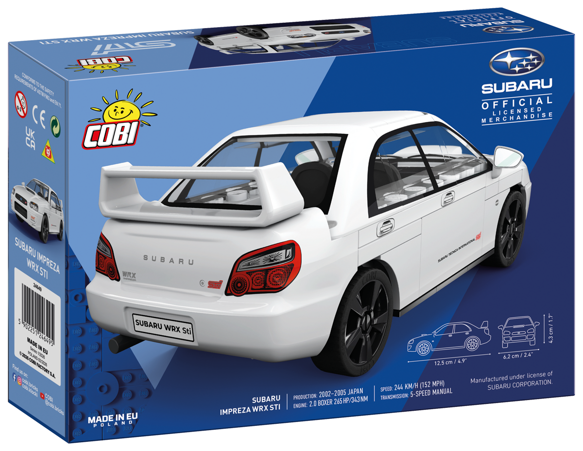 COBI Subaru Impreza WRX STI Car: Set #24649