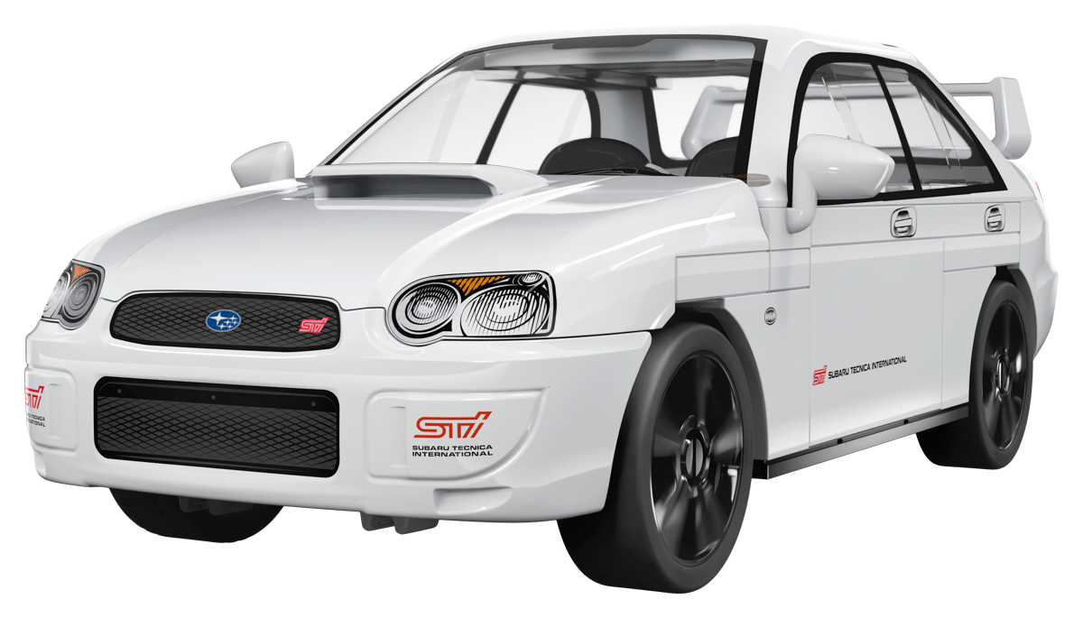 COBI Subaru Impreza WRX STI Car: Set #24649