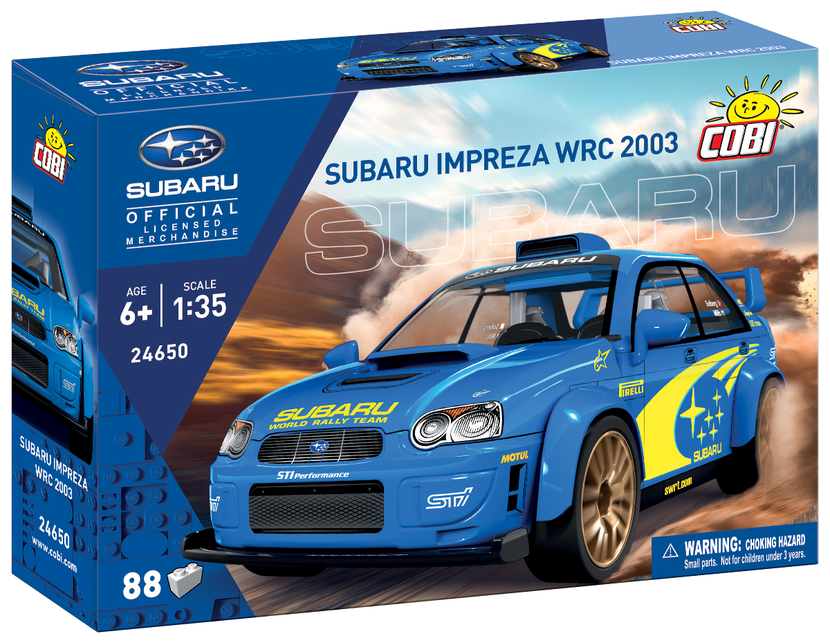 COBI Subaru Impreza WRC 2003 Car: Set #24650