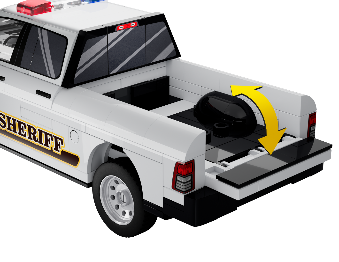 Camión COBI DODGE Ram 1500 Sheriff: Juego n.° 24658 