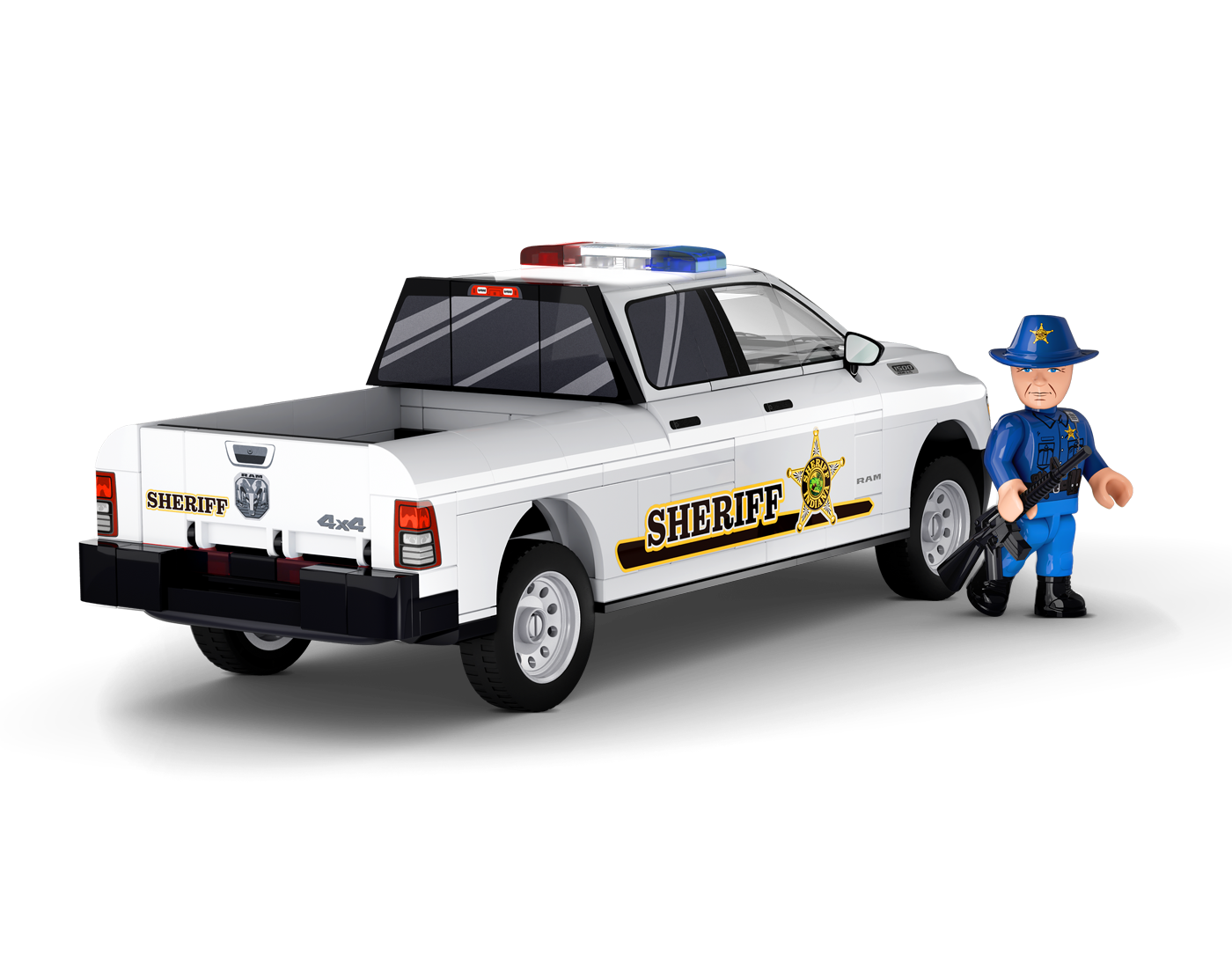 Camión COBI DODGE Ram 1500 Sheriff: Juego n.° 24658 