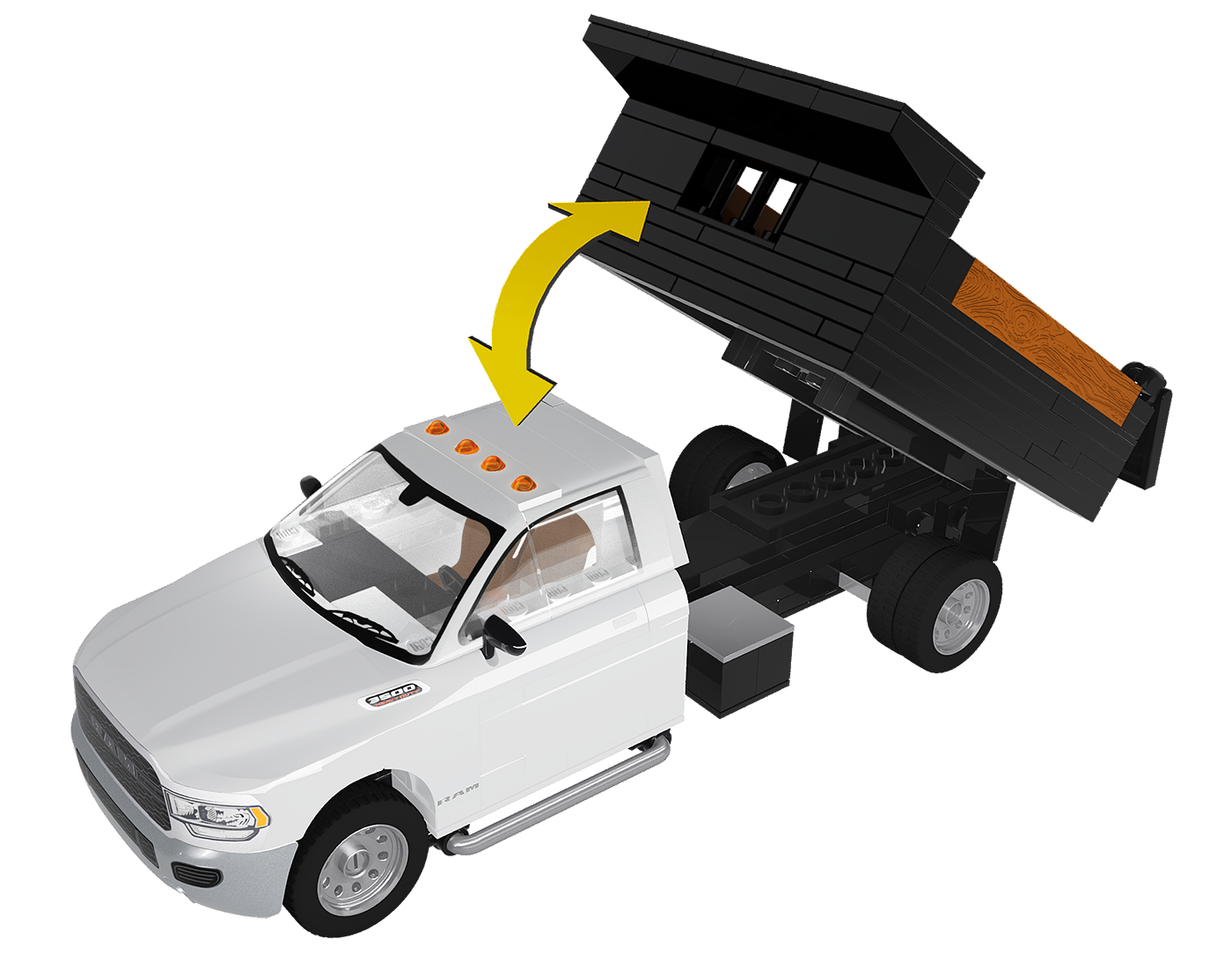 COBI DODGE Ram 3500 Dump Truck: Set #24659