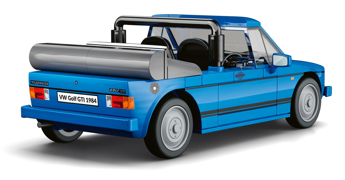 COBI Volkswagen Golf GTI British Version Cabriolet (1984) Car: Set #24661