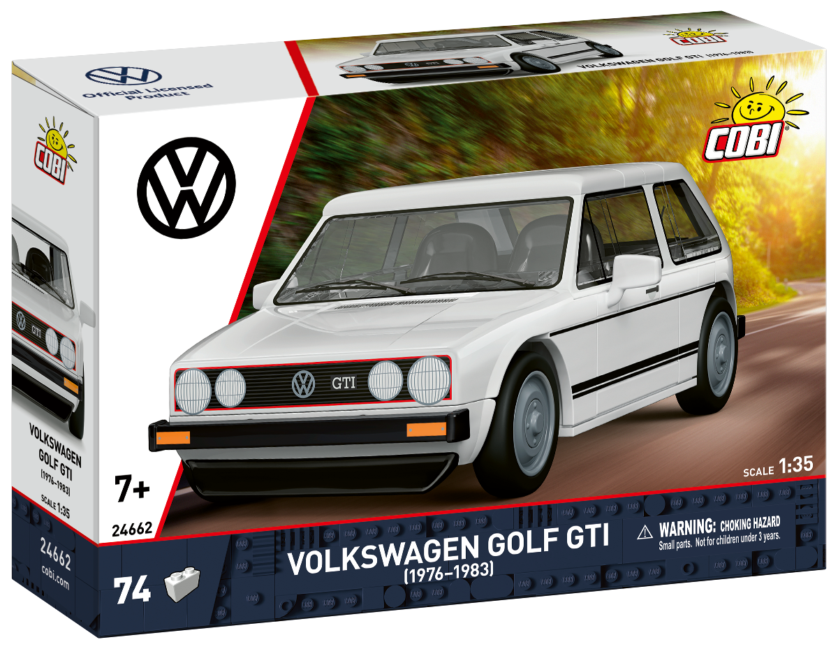 COBI Volkswagen Golf GTI (1976-1983) White Car: Set #24662