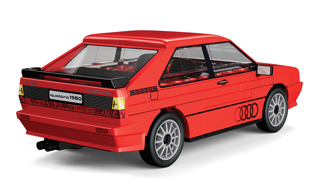 COBI Audi Quattro 1980 Red Car: Set #24664