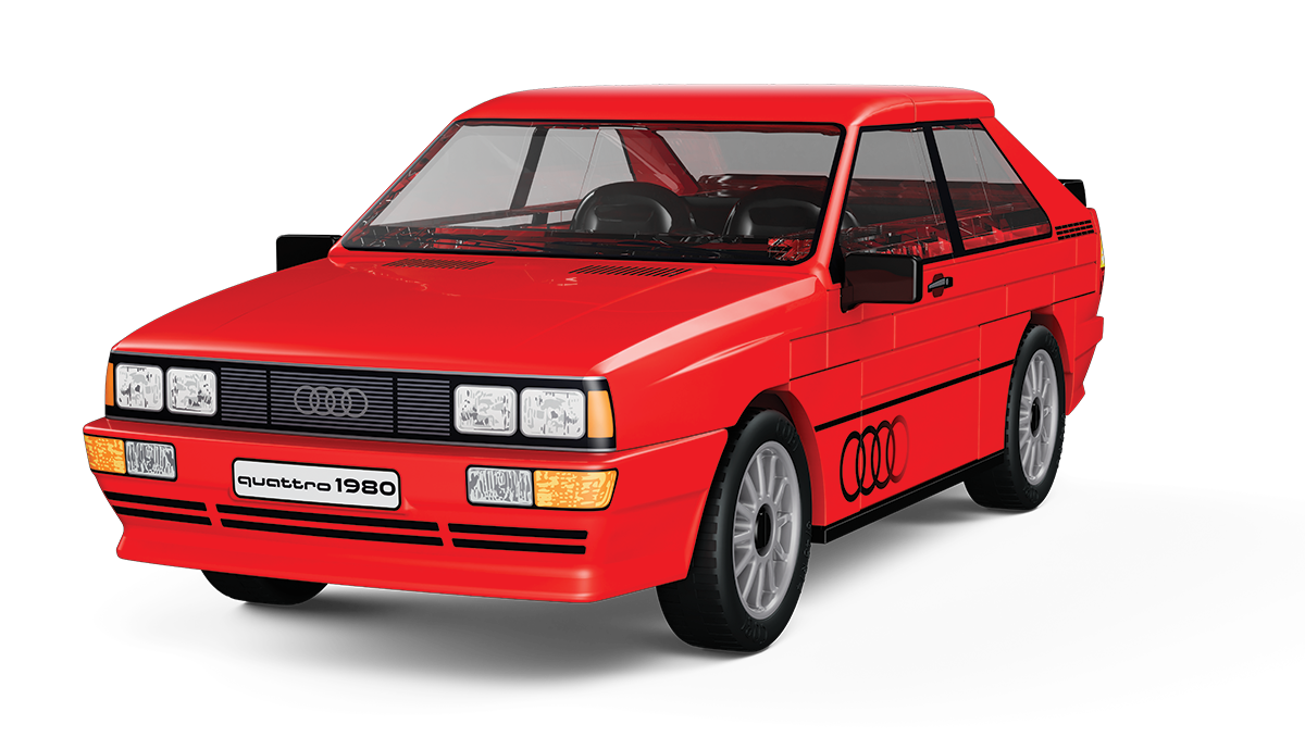 COBI Audi Quattro 1980 Red Car: Set #24664