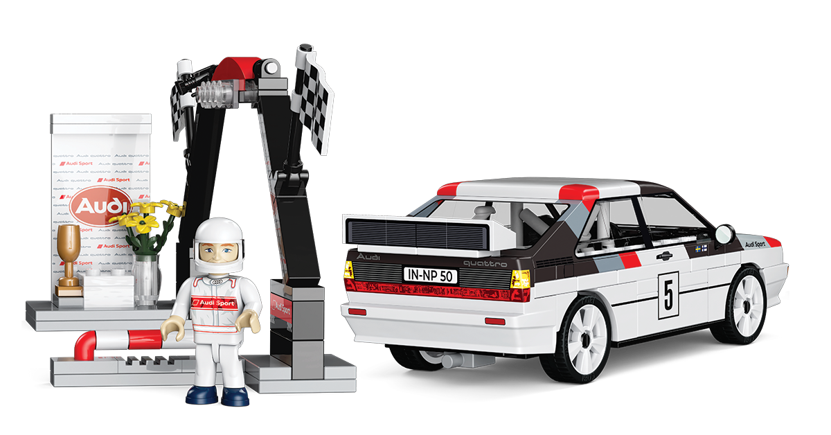 COBI Audi Quattro Group 4 Finish Line : Set #24666