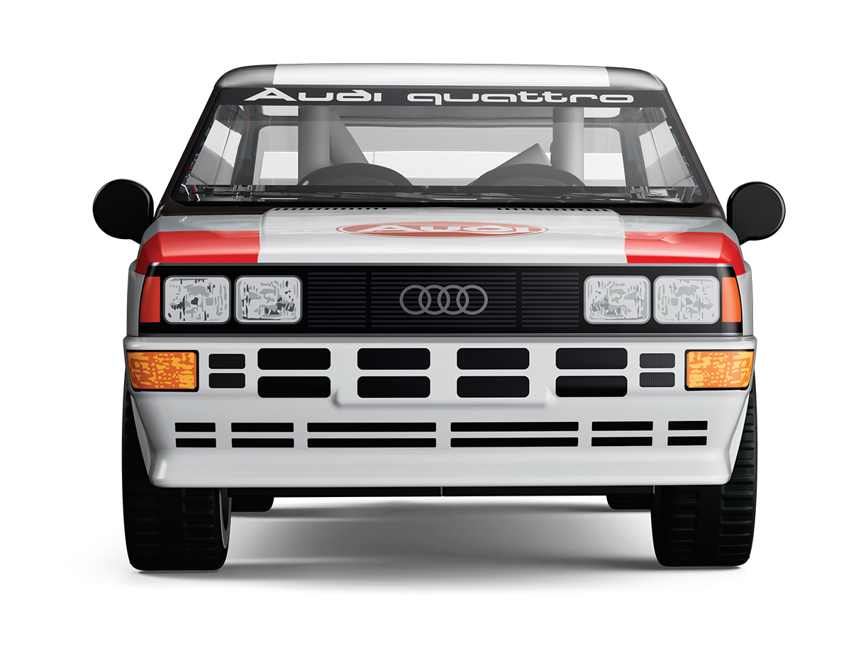 COBI Audi Quattro Group 4 Finish Line : Set #24666