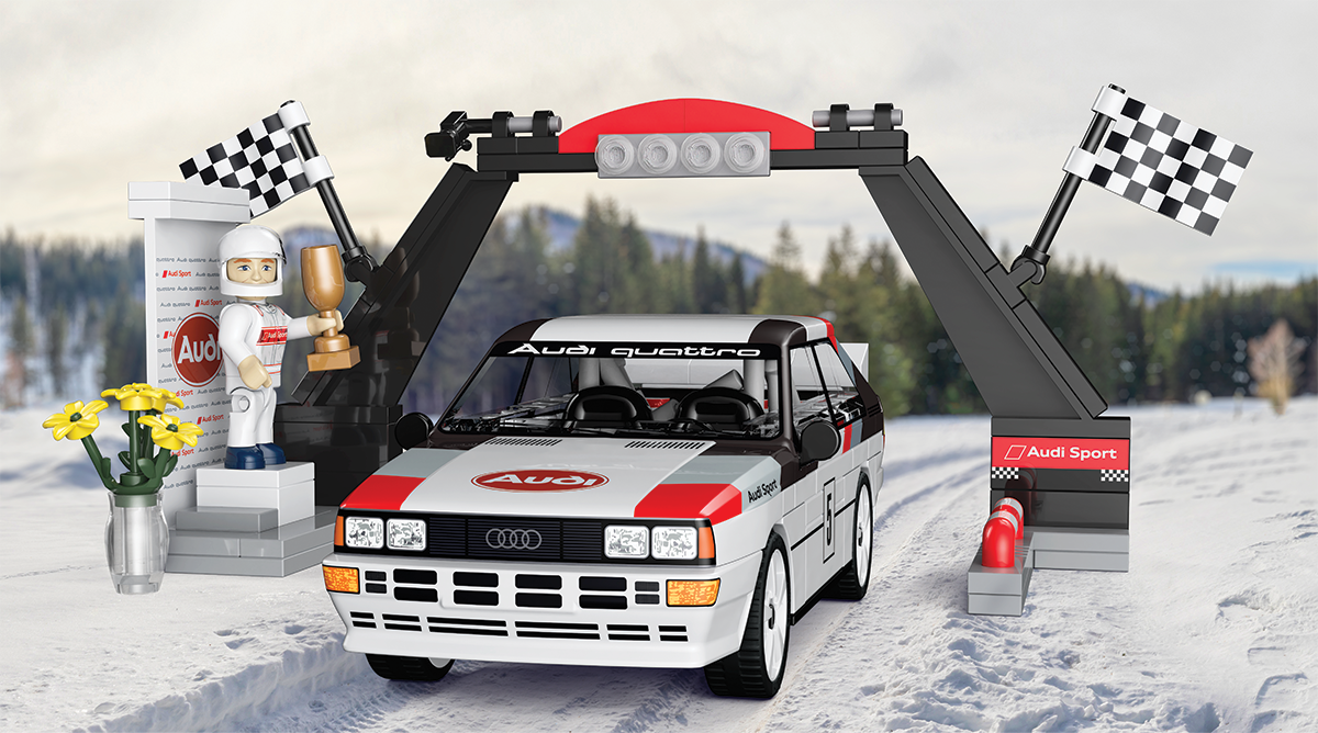 COBI Audi Quattro Group 4 Finish Line : Set #24666