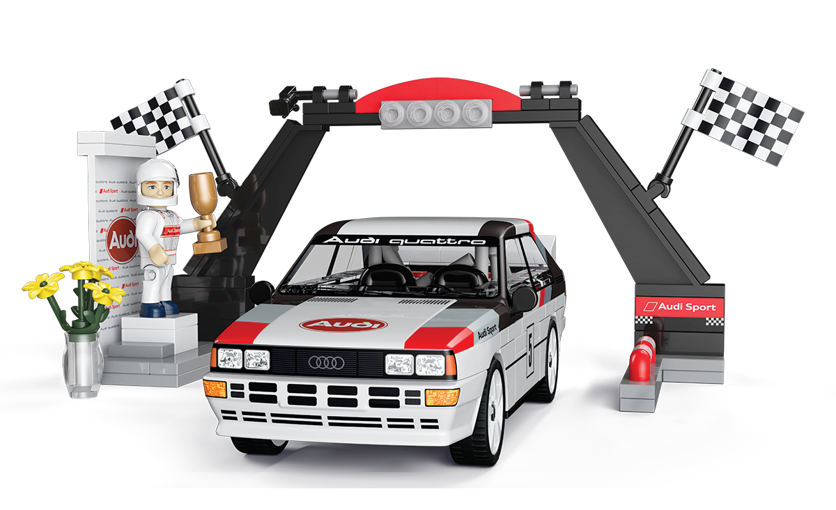 COBI Audi Quattro Group 4 Finish Line : Set #24666