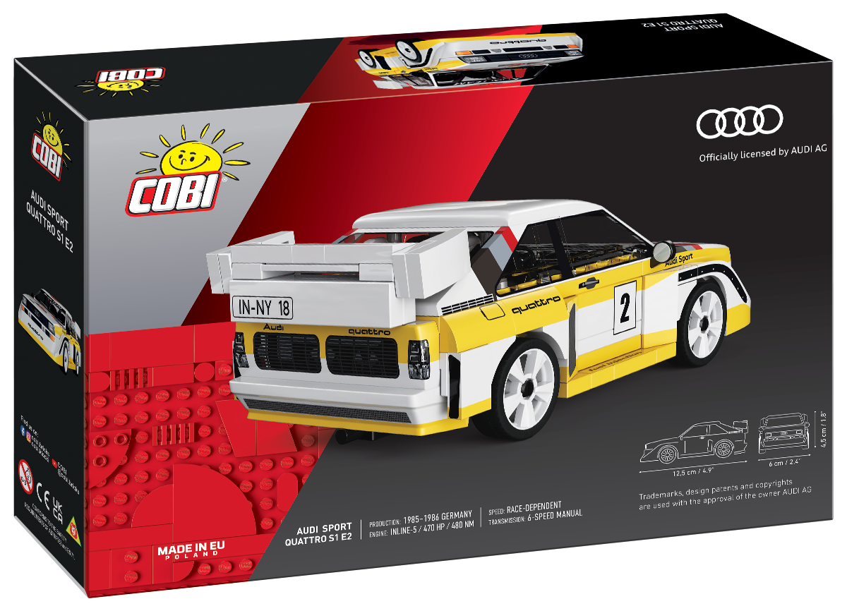 COBI Audi Sport Quattro S1 E2 Car: Set #24667