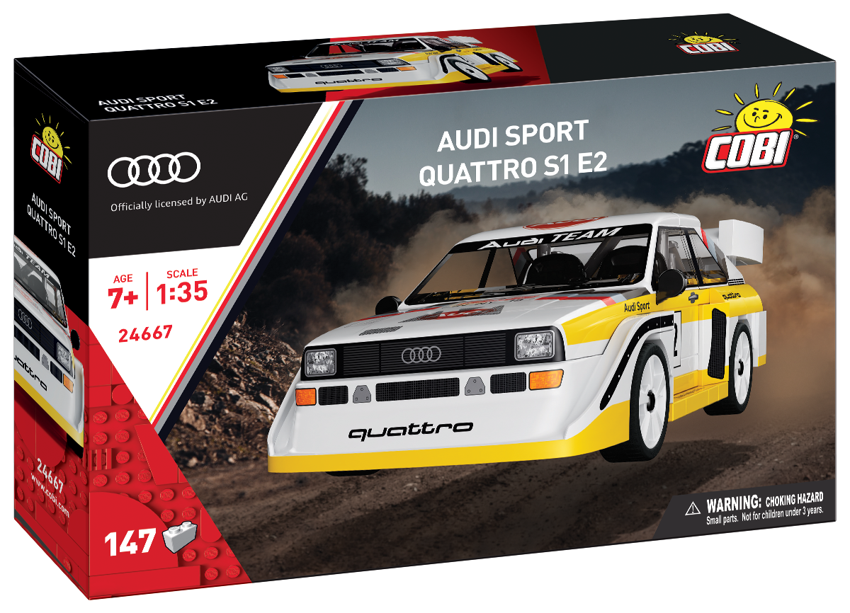 COBI Audi Sport Quattro S1 E2 Car: Set #24667