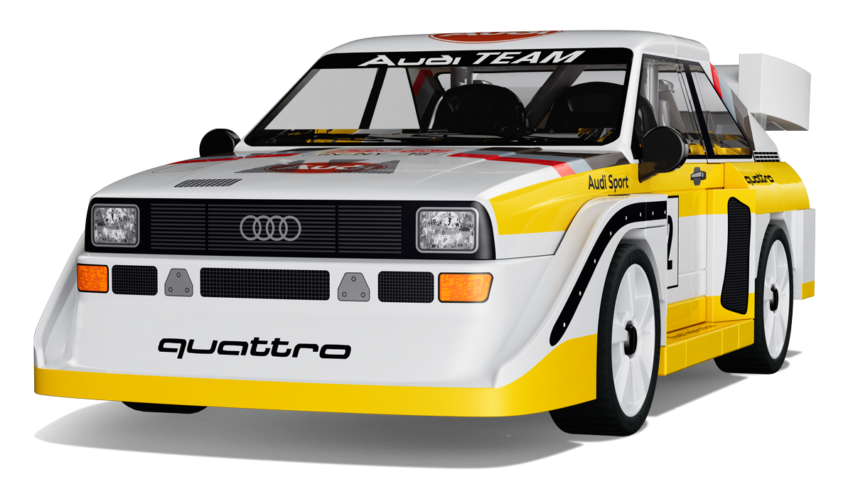 COBI Audi Sport Quattro S1 E2 Car: Set #24667