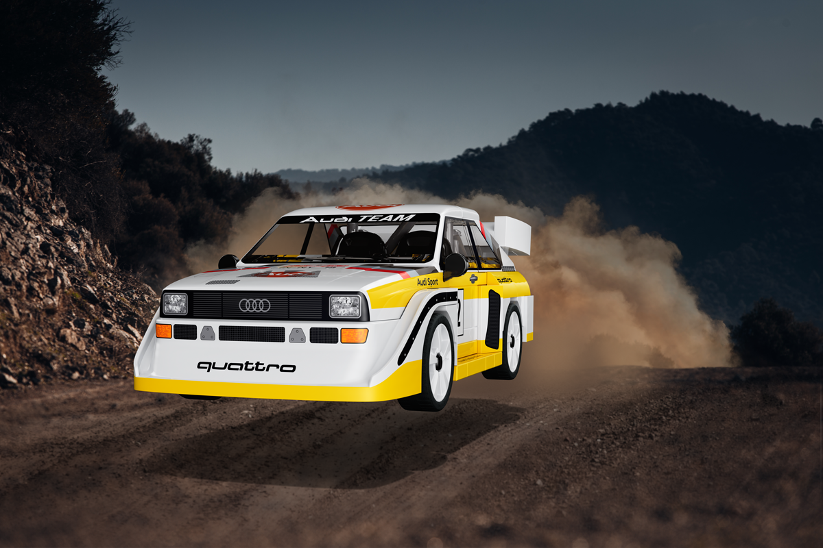 COBI Audi Sport Quattro S1 E2 Car: Set #24667