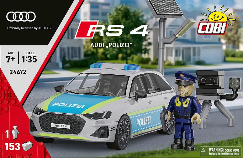 COBI Audi RS4 Polizei: Set #24672
