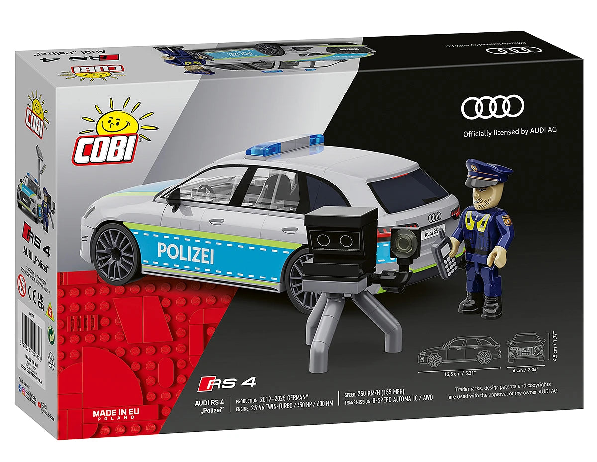 COBI Audi RS4 Polizei: Set #24672