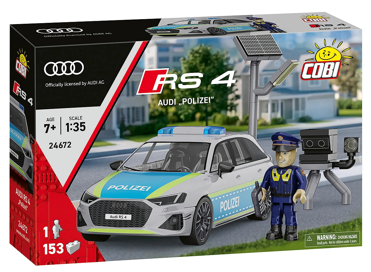COBI Audi RS4 Polizei: Set #24672