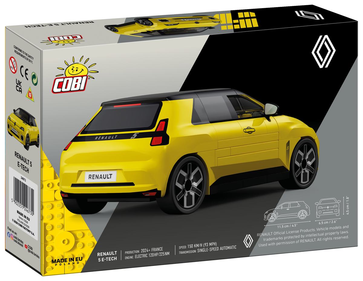 COBI Renault 5 E-Tech: Set #24673