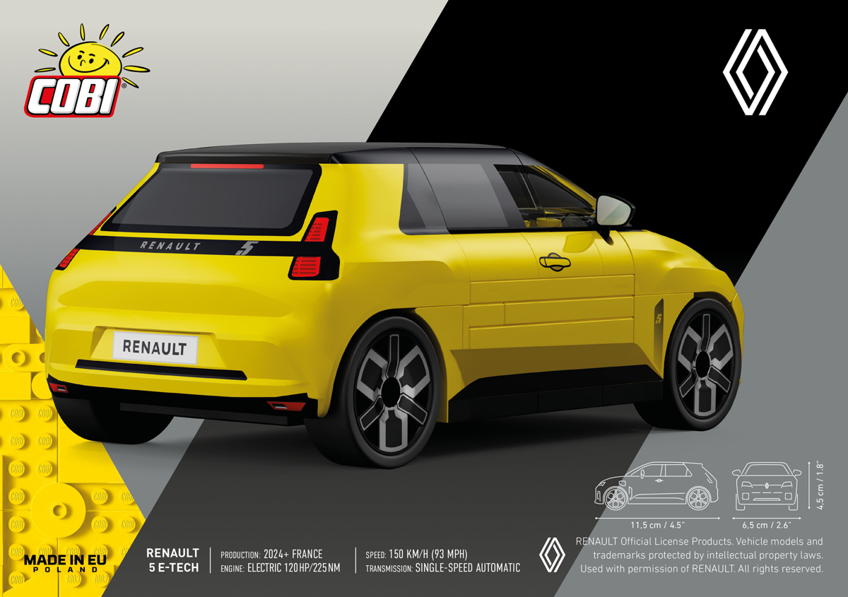 COBI Renault 5 E-Tech: Set #24673