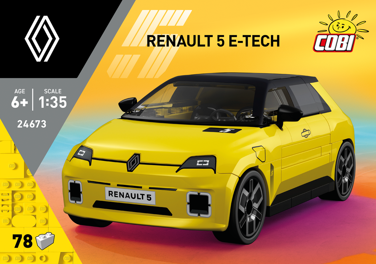 COBI Renault 5 E-Tech: Set #24673