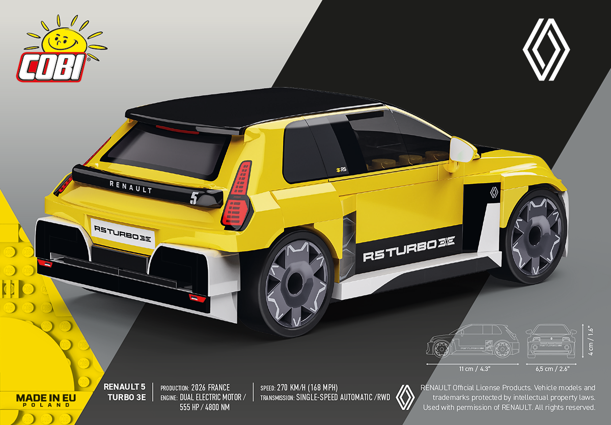 COBI Renault 5 Turbo 3E: Set #24676