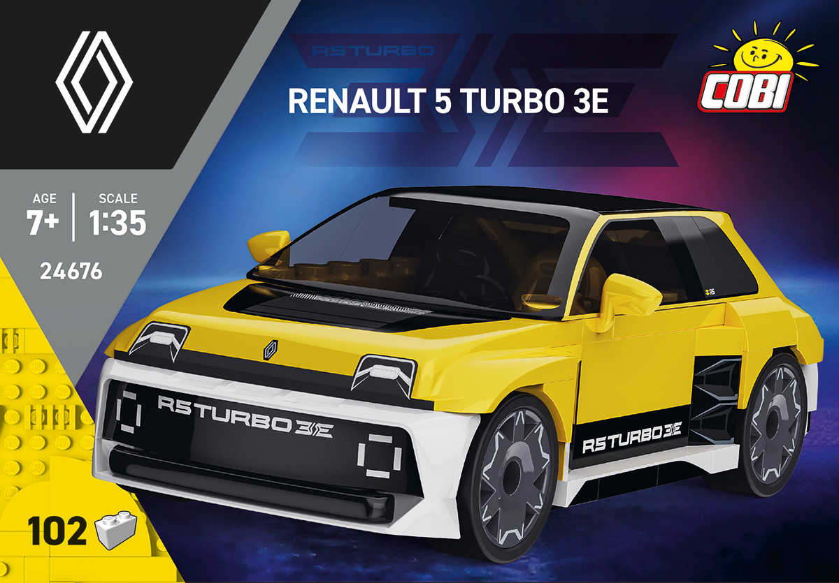 COBI Renault 5 Turbo 3E: Set #24676