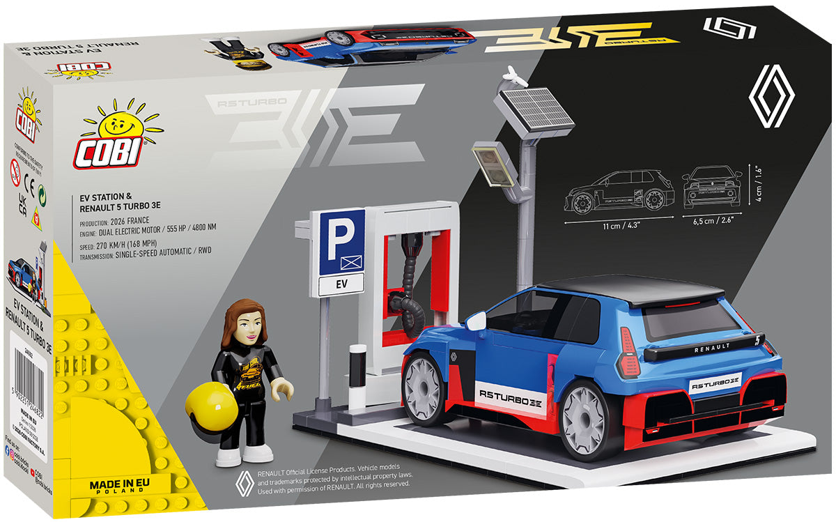 COBI EV Station & Renault 5 Turbo 3E: Set #24682