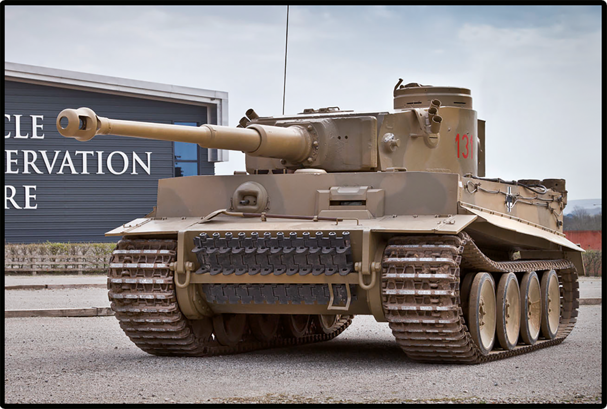 COBI Tank Museum Panzer Tiger VI No. 131 Tank: Set #2588a