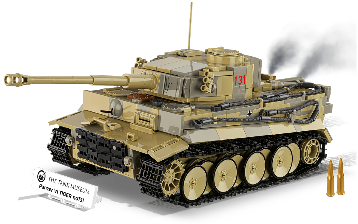COBI Tank Museum Panzer Tiger VI No. 131 Tank: Set #2588a