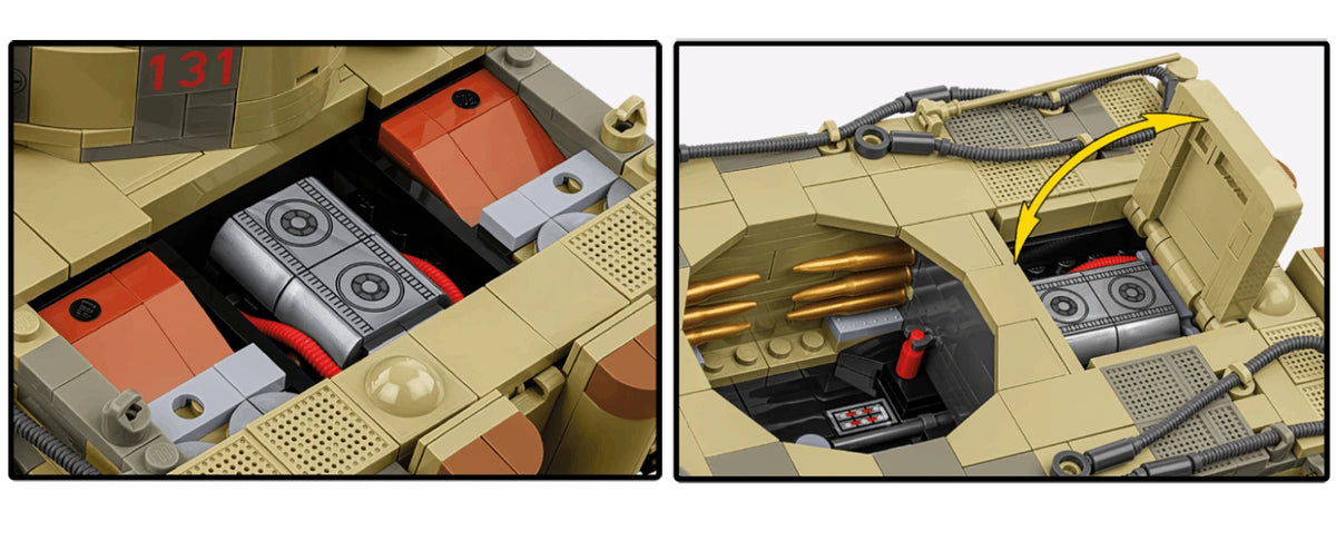 COBI Panzer VI Tiger 131 Tank: Set #2588A